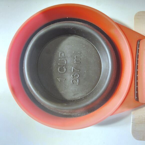 Pet Cat Dog Food Scoop Measuring Cup Pet Food Feeding Spoon Bag Clip Handle - Picture 4 of 4